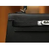 ケリー 25 エプソム ブラック シルバー金具