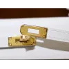 ケリー 25 エプソム ホワイト ゴールド金具