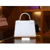 ケリー 25 エプソム ホワイト ゴールド金具