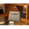ケリー 25 エプソム グリアスファルト ゴールド金具