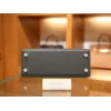 ケリー 25 エプソム H0 ミスティグレー シルバー金具
