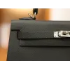 ケリー 25 エプソム H0 ミスティグレー シルバー金具