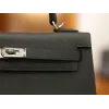 ケリー 25 エプソム H0 ミスティグレー シルバー金具
