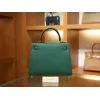 ケリー 25 エプソム Z6/Malachite  マラカイト シルバー金具