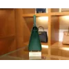 ケリー 25 エプソム Z6/Malachite  マラカイト シルバー金具