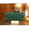 ケリー 25 エプソム Z6/Malachite  マラカイト シルバー金具