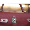ケリー 25 エプソム 55/ Rouge H ルージュアッシュ シルバー金具