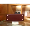 ケリー 25 ボックス Boxセリエ ルージュアッシュ ゴールド金具
