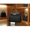 ケリー 25 マイゾール ブラック ゴールド金具