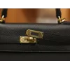 ケリー 25 トゴ ブラック ゴールド金具