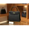 ケリー 25 トゴ ブラック ゴールド金具