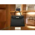 ケリー 25 トゴ ブラック シルバー金具