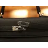 ケリー 25 トゴ ブラック シルバー金具
