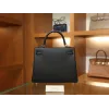 ケリー 25 トゴ ブラック シルバー金具
