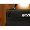 ケリー 25 トゴ ブラック シルバー金具