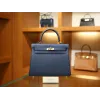 ケリー 25 トゴ ブルードプリュス ゴールド金具