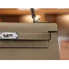 ケリー 28 エプソム エトゥープ シルバー金具