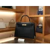 ケリー 28 ボックス Boxセリエ ブラック ゴールド金具