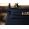 ケリー 28 エプソム ブラック ゴールド金具