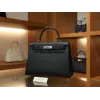 ケリー 28 エプソム ブラック シルバー金具