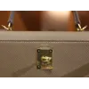 ケリー 28 エプソム エトゥープ ゴールド金具