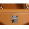 ケリー 28 エプソム ゴールド シルバー金具