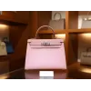ケリー 28 エプソム ローズサクラ 3Qシルバー金具 (HSS)
