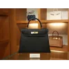 ケリー 28 トゴ ブラック ゴールド金具