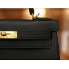 ケリー 28 トゴ ブラック ゴールド金具
