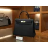 ケリー 28 トゴ ブラック ゴールド金具