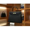 ケリー 28 トゴ ブラック ゴールド金具