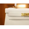 ケリー 28 トゴ ホワイト ゴールド金具