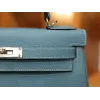 ケリー 28 トゴ Blue Jean ブルージーン シルバー金具