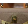 ケリー 28 トゴ エトゥープ ゴールド金具