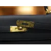 ケリー 32 トゴ 2Z/Blue Nuit ブルーニュイ ゴールド金具