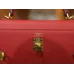 ケリー 25 トゴ ルージュカザック ゴールド金具
