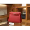 ケリー 25 トゴ ルージュカザック ゴールド金具