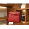 ケリー 25 トゴ ルージュカザック ゴールド金具