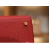 ケリー 25 トゴ ルージュカザック ゴールド金具