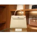 ケリー 25 エプソム クレ Craie シルバー金具