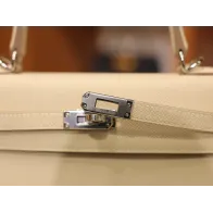 ケリー 25 エプソム クレ Craie シルバー金具