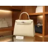 ケリー 25 エプソム クレ Craie シルバー金具