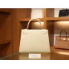 ケリー 25 エプソム クレ Craie シルバー金具