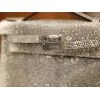 ケリーポシェット リザード オンブル シルバー金具