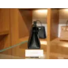 ケリーポシェット リザード ブラック シルバー金具