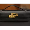 ケリーポシェット スイフト ブラック ゴールド金具