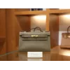 ケリーポシェット スイフト エトゥープ ゴールド金具