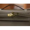 ケリーポシェット スイフト エトゥープ ゴールド金具