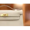 ケリーポシェット スイフト クレ Craie ゴールド金具
