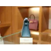 ケリーポシェット スイフト ブルージーン Blue Jeanゴールド金具